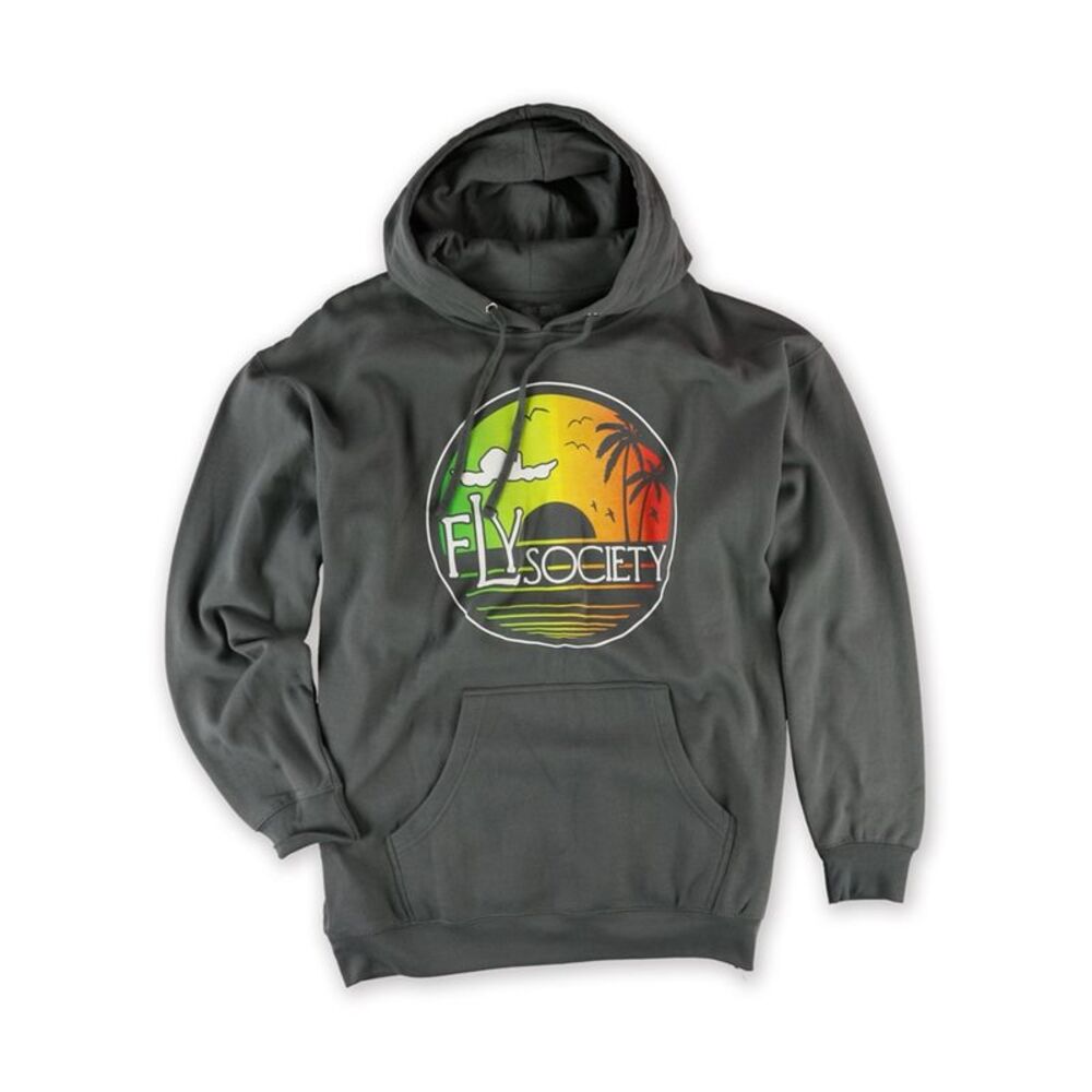 Fly Society Mens The Fly Life Hoodie Sweatshirt, NWT
